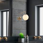 Opviq Aplique de Pared Vintage de Cobre